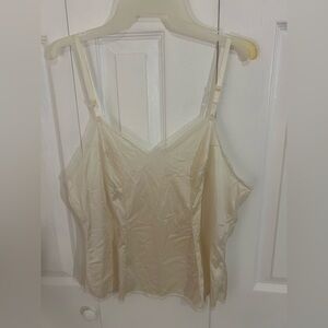 Vanity Fair Cream Women's Camisole